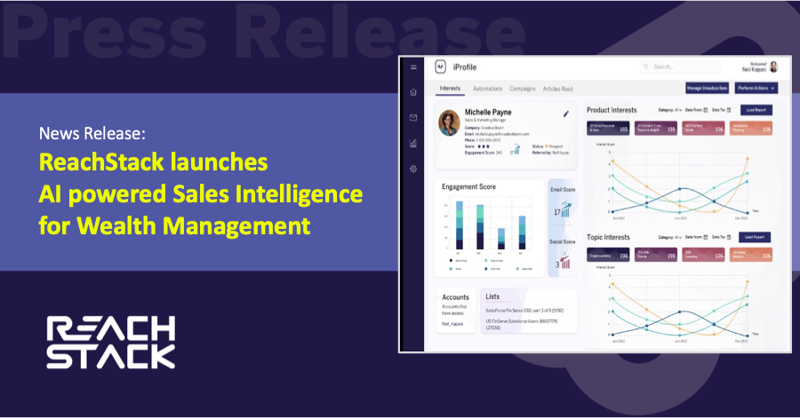Press release Reachstack launches AI powered sales intelligence